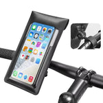 Fahrrad Wasserdichte Handytasche Halterung 360 Grad Drehung Motorrad Fahrrad Handyhalter, Lenker Modell, Rückspiegel Modell