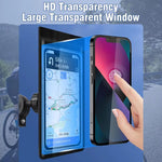 Fahrrad Wasserdichte Handytasche Halterung 360 Grad Drehung Motorrad Fahrrad Handyhalter, Lenker Modell, Rückspiegel Modell