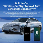 Original Carplay kabelgebunden zu kabellos Box Adapter Auto Connect Android Box, MINI SE X1AIR Schwarz, MINI SE X2AIR Schwarz