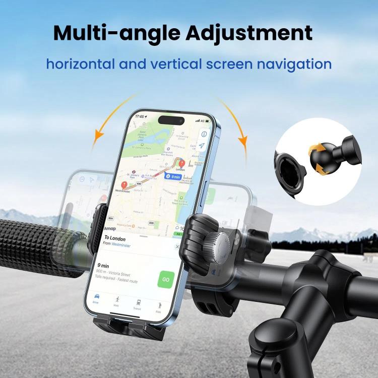 Fahrrad Motorrad Stoßdämpfung Handyhalter Schwerkraft Navigationshalter