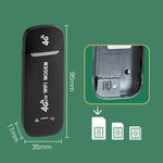 4G Wireless Internetkarte LTE Mobiles WiFi Auto Router