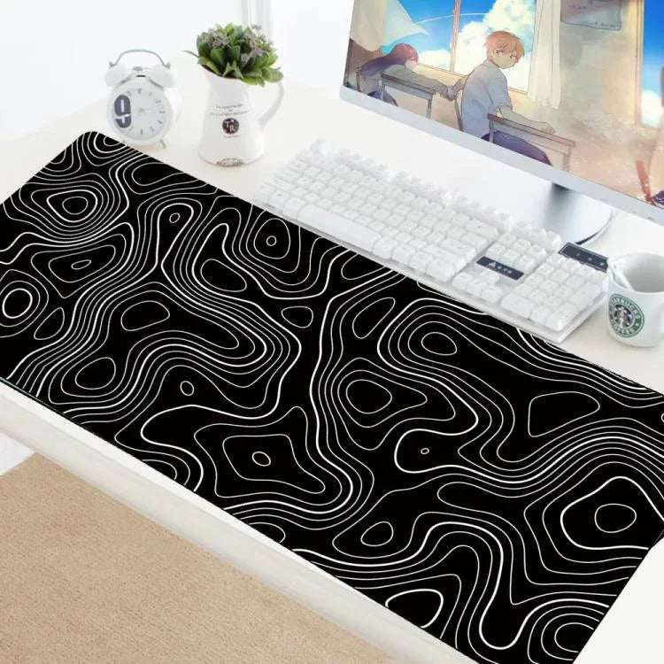 Große abstrakte Mauspad Gamer Büro Computertischunterlage, 300x600x2mm, 300x700x2mm, 300x800x2mm, 400x900x2mm