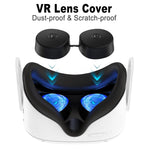 Für Meta Quest 3S / Quest 2 VR-Linsen-Schutzhülle aus TPU