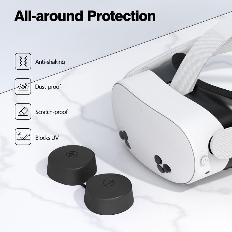 Für Meta Quest 3S / Quest 2 VR-Linsen-Schutzhülle aus TPU