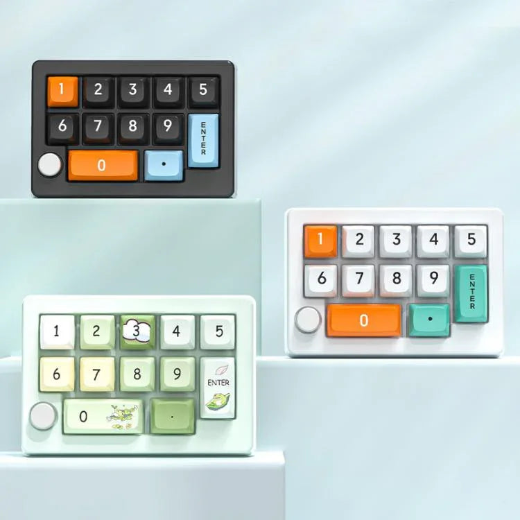 MKESPN W908 Kabellose Gaming-Tastatur mit drei Modi, Hot-Swap-fähigen Schaltern, Makro-Definition und RGB-Hintergrundbeleuchtung