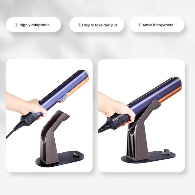 Für Dyson Airstrait Glätteisen HT01 Vertikaler Desktop-Ständer mit Ladestation-Aufbewahrungsfach