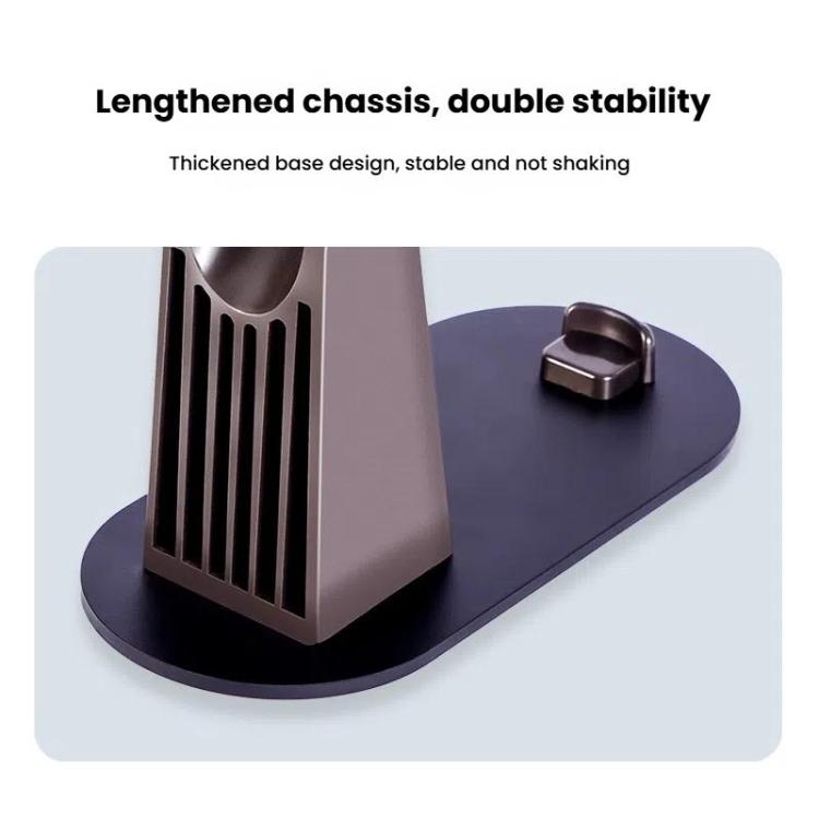 Für Dyson Airstrait Glätteisen HT01 Vertikaler Desktop-Ständer mit Ladestation-Aufbewahrungsfach