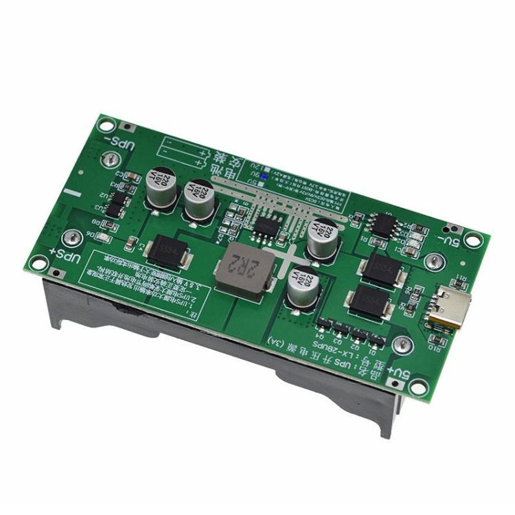 15W 3A Hochleistungs-UPS18650 Lithium-Batterie Boost-Lademodul, 5V, 9V, 12V