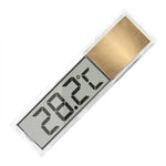 LK-50 Digitales drahtloses Aquarium-Thermometer Externes LCD transparentes elektronisches Wassertemperaturmessgerät