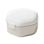 Unsichtbare Zahnspange Box Kieferorthopädischer Retainer Organizer Tragbare Zahnspangen-Aufbewahrungsbox