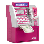 Simulierter Geldautomat (ATM) Smart-Passwort-Kartenscanner Kinderspardose