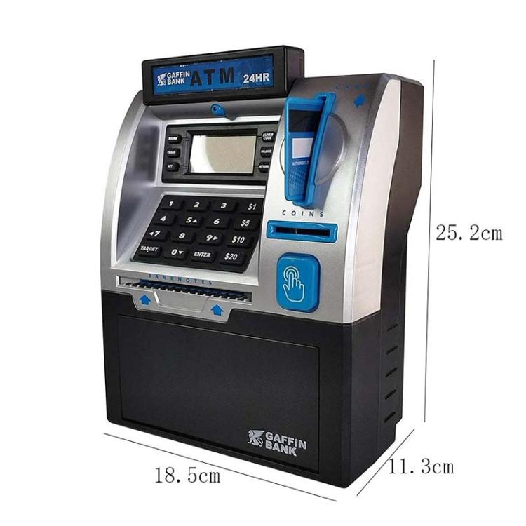 Simulierter Geldautomat (ATM) Smart-Passwort-Kartenscanner Kinderspardose