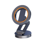 JK-319 Universal Foldable Car Cell Phone Holder Car Dashboard Rotating Magnetic Navigation Mount