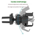 Car Air Conditioning Outlet Aromatherapy Gravity Mobile Phone Holder