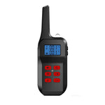 T720 1000m Intelligentes Haustier-Elektroschock-Fernbedienungs-Hundetrainingsgerät, gelbe Fernbedienung, rote Fernbedienung