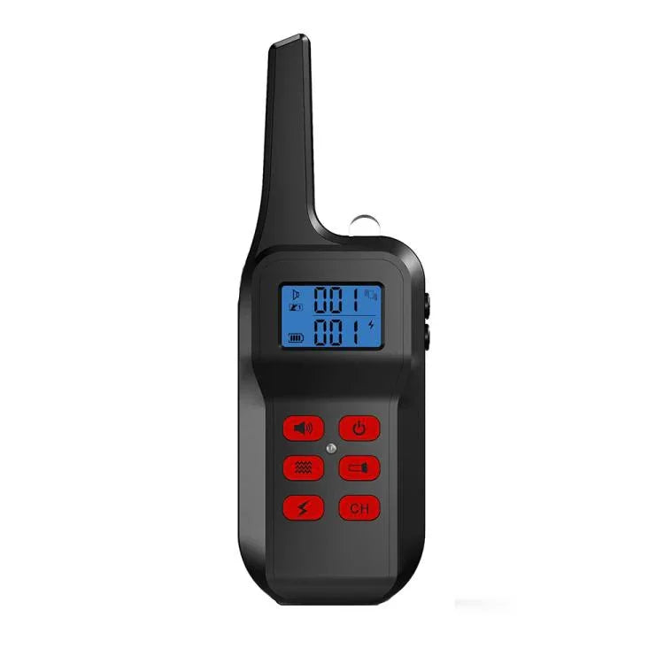 T720 1000m Intelligentes Haustier-Elektroschock-Fernbedienungs-Hundetrainingsgerät, gelbe Fernbedienung, rote Fernbedienung