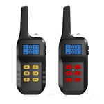 T720 1000m Intelligentes Haustier-Elektroschock-Fernbedienungs-Hundetrainingsgerät, gelbe Fernbedienung, rote Fernbedienung