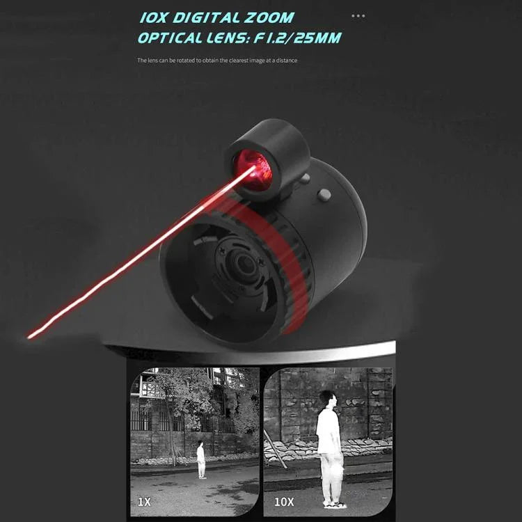 350 m 1-10X Outdoor-Nachtsichtmonokular Nachtsichtgerät 1080P HD-Teleskop