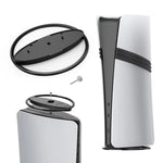 Vertikaler Desktop-Ständer mit rutschfester Basis für PS5 / PS5 Slim / PS5 Pro Spielkonsolen