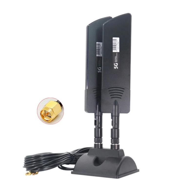 42dbi 5G Router Außenantenne Outdoor Langstrecken WiFi Signalverstärker, SMA Stecker Schwarz, TS9 Schwarz, SMA Stecker Weiß, TS9 Weiß