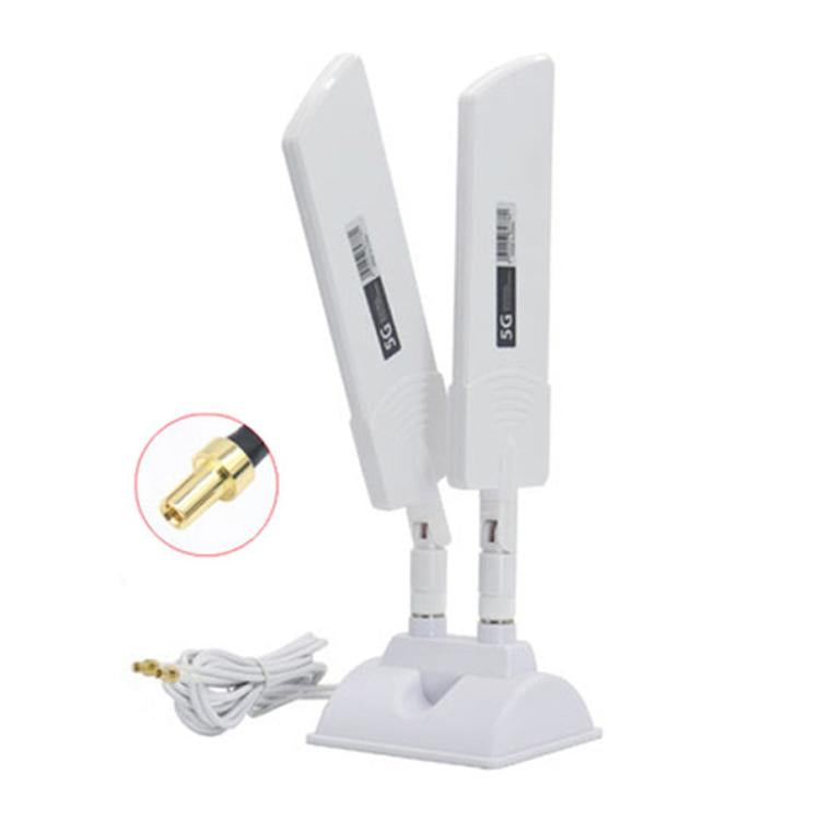 42dbi 5G Router Außenantenne Outdoor Langstrecken WiFi Signalverstärker, SMA Stecker Schwarz, TS9 Schwarz, SMA Stecker Weiß, TS9 Weiß