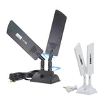 42dbi 5G Router Außenantenne Outdoor Langstrecken WiFi Signalverstärker, SMA Stecker Schwarz, TS9 Schwarz, SMA Stecker Weiß, TS9 Weiß