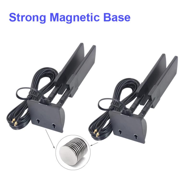 42dbi 5G Router Außenantenne Outdoor Langstrecken WiFi Signalverstärker, SMA Stecker Schwarz, TS9 Schwarz, SMA Stecker Weiß, TS9 Weiß
