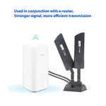 42dbi 5G Router Außenantenne Outdoor Langstrecken WiFi Signalverstärker, SMA Stecker Schwarz, TS9 Schwarz, SMA Stecker Weiß, TS9 Weiß