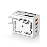 2A 2 USB+2 PD Typ-C Multiport-Handy-Ladegerät