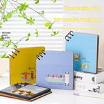 DIY Holz-Quadratisches Gedenk-Album Kinder-Wachstums-Fotoalbum Cartoon-Fotobuch, Beste Freunde, Glück, Nur für dich, Ewige Liebe