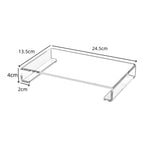Acryl-Tablettboden Schminktisch Aufbewahrungsregal, 1 Stück, 2 Stück