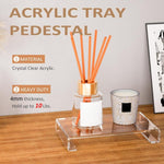 Acryl-Tablettboden Schminktisch Aufbewahrungsregal, 1 Stück, 2 Stück