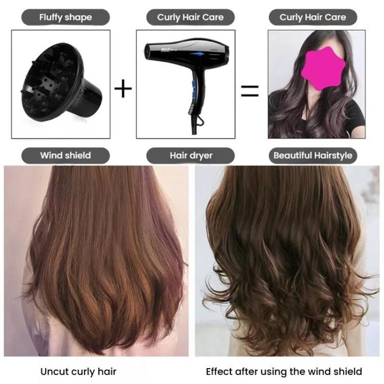 Haartrockner-Diffusor, Friseursalon, Styling, Haartrocknerhaube, Lockenwickler, große Windhaube
