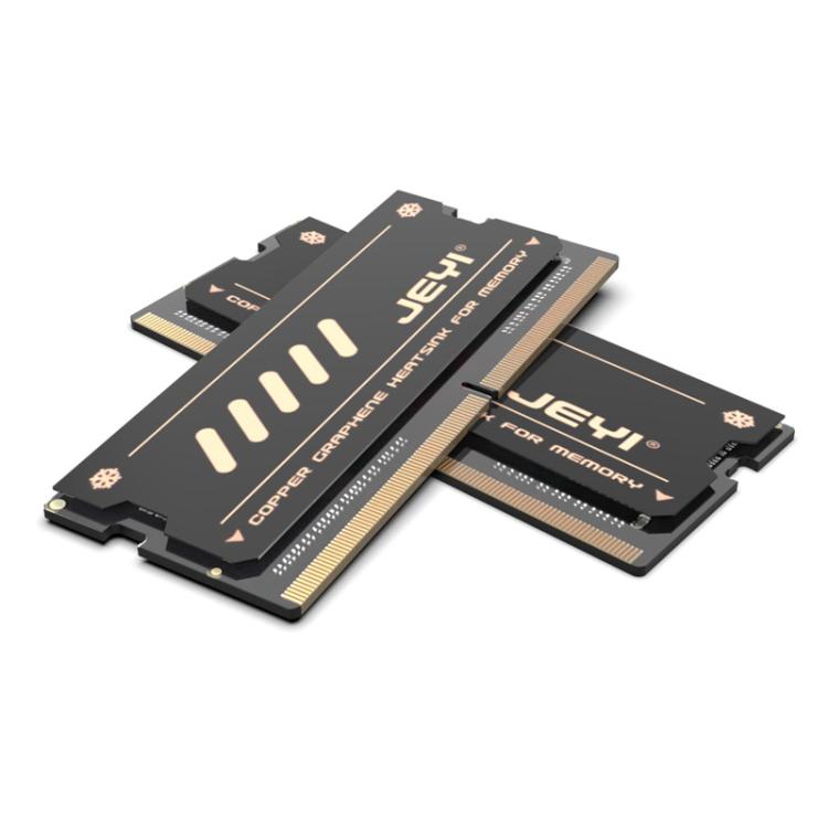 2 Stück / Pack JEYI Reiner Kupfer Graphen Laptop Speicher Kühlkörper Radiator für DDR5 DDR4 DDR3