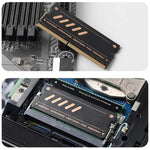 2 Stück / Pack JEYI Reiner Kupfer Graphen Laptop Speicher Kühlkörper Radiator für DDR5 DDR4 DDR3