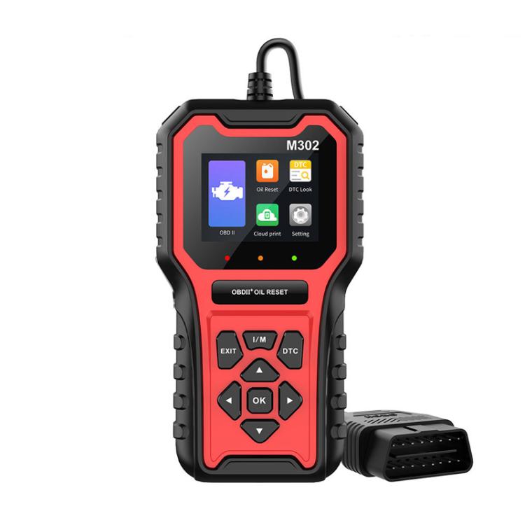 Car Oil Reset Code Reader Automotive Maintenance Light Zero Reset Fault Diagnosis Tool, M302