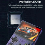 R36S Retro-Handheld-Spielkonsole mit Linux-System, 3,5-Zoll-Bildschirm, Version mit einer TF-Karte (64 GB oder 128 GB).
