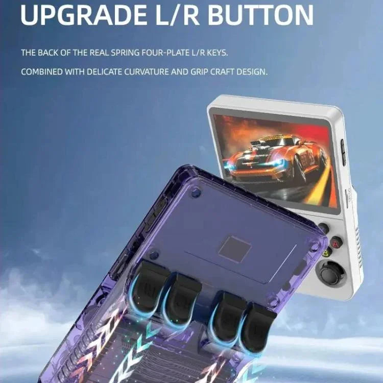 R36S Retro-Handheld-Spielkonsole mit Linux-System, 3,5-Zoll-Bildschirm, Version mit einer TF-Karte (64 GB oder 128 GB).