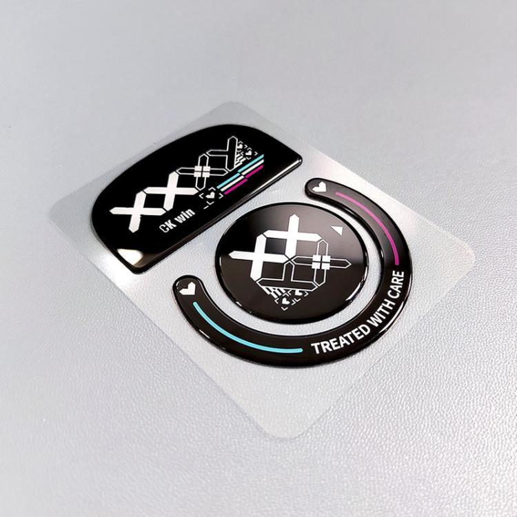 Für Logitech GPW Glas Mausfüße Aufkleber Anti-Rutsch Mausgleiter