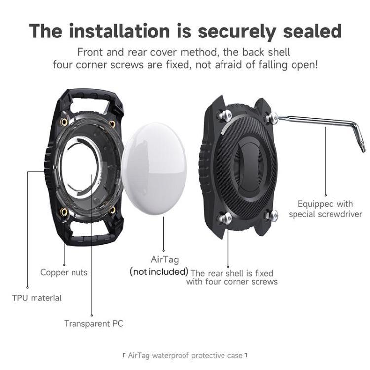 Für AirTag 2. Gen / AirTag 1. Gen Tracker Wasserdichtes Schutzetui Haustier Lederhalsband Anti-Verlust Katzen-Locator-Halsband
