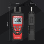 HABOTEST HT636 Hochpräzises Differenzdruckmessgerät Digitaler Mikro-Drucktester, HT636