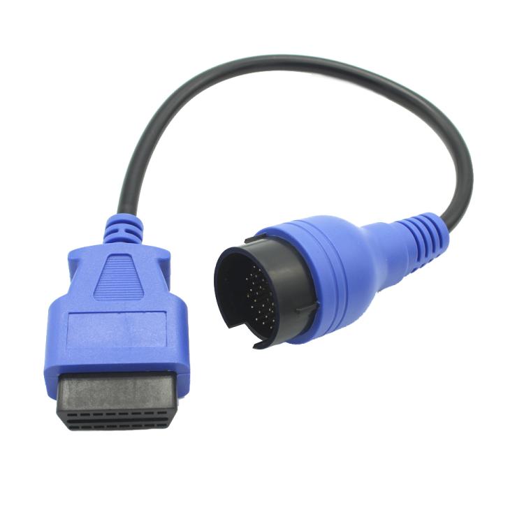 38-pin to OBD16-pin Truck Cable 38-pin OBD Adapter Cable Truck Diagnostic Connector, 38-pin
