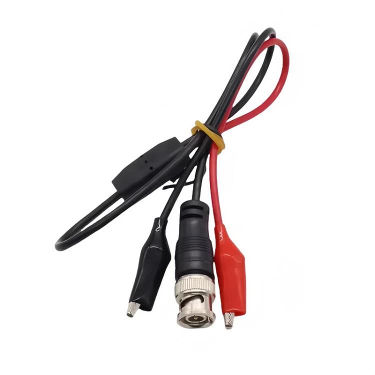 BNC Stecker zu 2 Krokodilklemmen Oszilloskop-Sondenkabel Q9 Signal-Testkabel, 0,5m, 1m, 1,5m