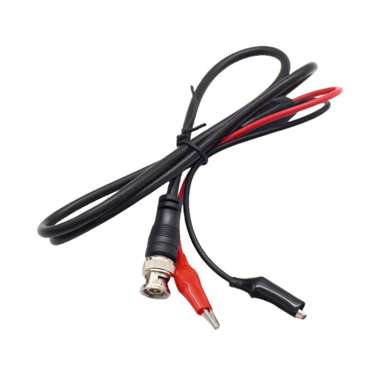 BNC Stecker zu 2 Krokodilklemmen Oszilloskop-Sondenkabel Q9 Signal-Testkabel, 0,5m, 1m, 1,5m
