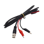 BNC Stecker zu 2 Krokodilklemmen Oszilloskop-Sondenkabel Q9 Signal-Testkabel, 0,5m, 1m, 1,5m