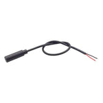 Mono-Kabel 2-Pin AUX Einzelkopf Kabel Lautsprecher Audio-Stromkabel Audiokabel, Länge: 25cm, 2,5mm Stecker, 2,5mm Buchse, 3,5mm Stecker, 3,5mm Buchse