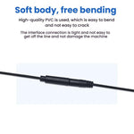 Mono-Kabel 2-Pin AUX Einzelkopf Kabel Lautsprecher Audio-Stromkabel Audiokabel, Länge: 25cm, 2,5mm Stecker, 2,5mm Buchse, 3,5mm Stecker, 3,5mm Buchse