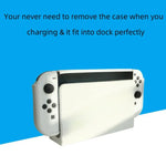 Schutzhülle aus TPU für Nintendo Switch OLED / Joy-Con 2 in 1