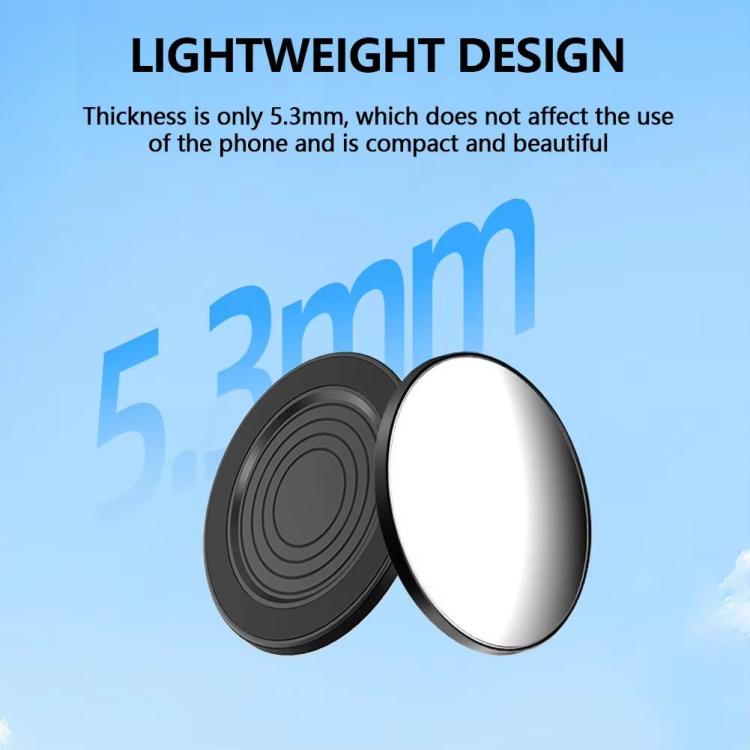 HEPAIL 101D-A Magnetischer Selfie-Spiegel für Handy Magsaef Rückseitiger HD Foto-Hilfsspiegel Konvexspiegel