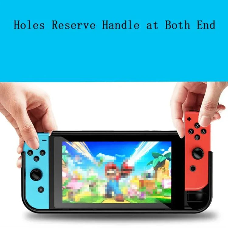TPU-Schutzhülle mit integrierter Schale und 2 Spielkartensteckplätzen für die Switch OLED-Konsole